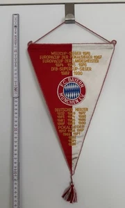 FC Bayern München - Wimpel - Unterschrift Bixente Lizarazu - Bild 1 von 2