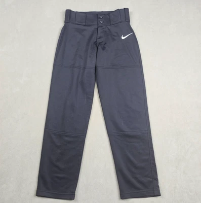 Pantalones de béisbol Nike Vapor Pro para hombre talla pequeña negros Core Game Pants | Nuevos Foto 1 de 4