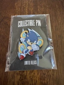 ZOBIE POPKULTUR KÜNSTLER EDITION EMAILLE ANSTECKNADEL SONIC THE HEDGEHOG #XXX/100 - Bild 1 von 2