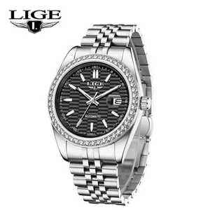 Luxury Men Watch Stainless Steel Waterproof Automatic Mechanical Date Wristwatch - Picture 1 of 8