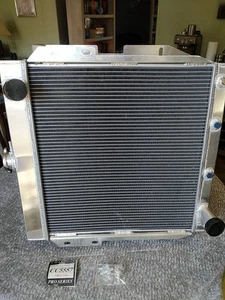 1955-1957 Ford Thunderbird All Aluminum 3 Row Core KR Champion Radiator - Bild 1 von 19