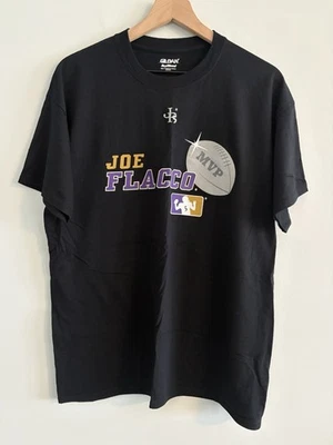 Camiseta Joe Flacco #5 Baltimore Ravens MVP para hombre talla grande Foto 1 de 4
