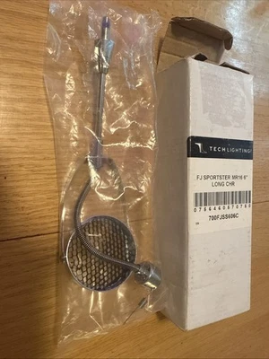 Tech Lighting FJ Sportster MR16 6” Long Track Light Head Monorail, Chrome - Image 1 of 4