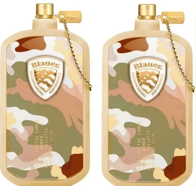 Blauer 2 mal United Camou⭐Eau de Toilette für Damen 50 ml Spray Neu OVP  - Bild 1 von 2