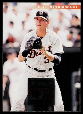 1996 Donruss #467 C.J. Nitkowski Detroit Tigers - Image 1 of 2