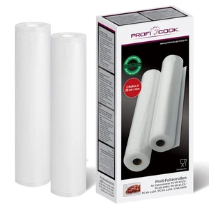 ProfiCook Vakuumierfolie PC-VK 1015 2 Rollen NUEVO - Imagen 1 de 10