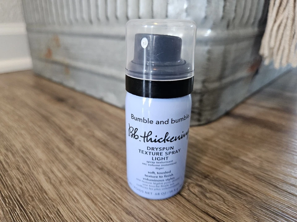 Bumble & Bumble Bb Thickening Dryspun Texture Spray Light 0,68 oz NOVO - Imagem 1 de 1