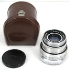 Voigtländer Objektiv Dynaron 1:4,5 / 100 mm für Prominent I mit Lederetui