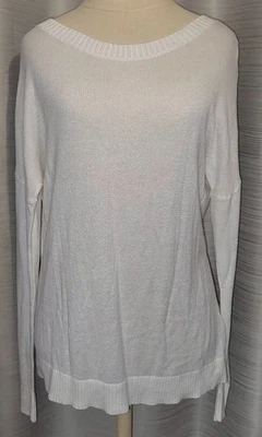 Suéter Dolman Tejido Ligero Crema Marfil Banana Republic Para Mujer Talla L Grande Foto 1 de 4