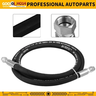 Hydraulic Hose 3/8" With Straight  #6 Female JIC 37° (Maximum Pressure 7685 PSI) - Image 1 of 4