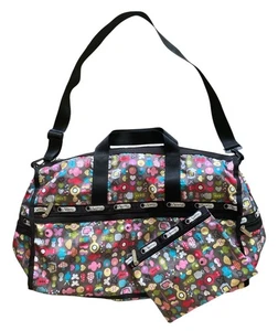 Borsone da viaggio Le Sport Sac weekend con borsa cosmetica stampa stravagante - Foto 1 di 6