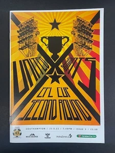 2022/23 CAMBRIDGE UNITED V SOUTHAMPTON 23-08-2022 CARABAO LEAGUE CUP - Picture 1 of 1