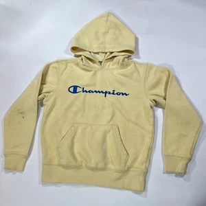 Champion Hoodie Youth Medium Boys Embriodered Logo Pullover Sweatshirt - Picture 1 of 9