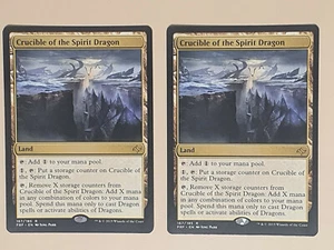 2 x Crucible of the Spirit Dragon, Fate Reforged, MTG, LP - Picture 1 of 1
