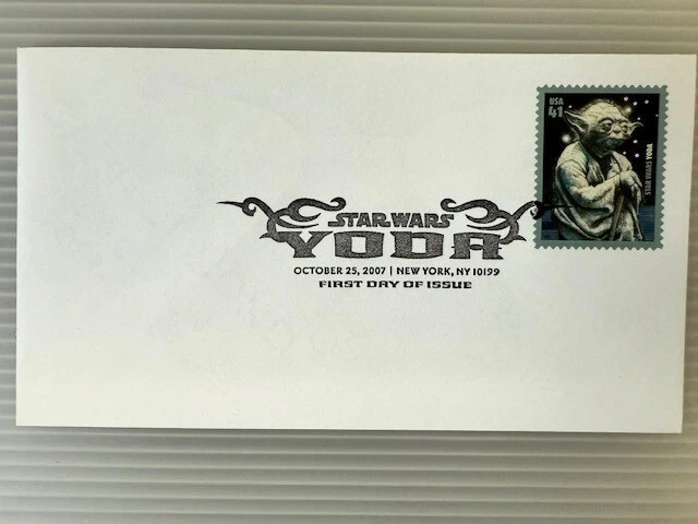 Star Wars - Yoda - Primer día de emisión sello - Sobre Foto 1 de 1