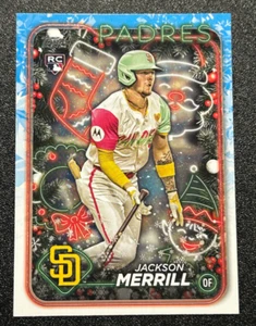 Jackson Merrill 2024 Topps Holiday RC #H160 - Picture 1 of 2