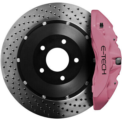 PINK E-Tech Brake Caliper Paint Kit Also For Drums Brakes & Car Engine Bay • 18.04€