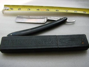 Antique straight razor, "Dowd Blake & Co." " Barbers Choice", Thick Heavy blade - Picture 1 of 6