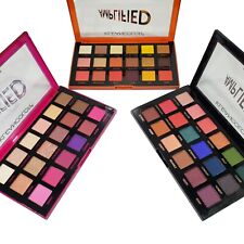 Kleancolor Amplified Eyeshadow Palette Set of 3 New 6.45"L x 4.00"W x .50"H