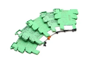 5x Phoenix Contact PLC-BSC-24DC/21 2966016 Relaissockel + 2961105 Relais -used- - Bild 1 von 8