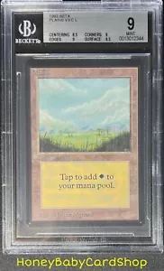 MTG Limited Edition Beta 1993 Plains (B) BGS 9.0 MINT Old School 93/94 - Picture 1 of 6