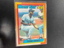 Frank Thomas 1990 Topps Rookie Card RC #414 Chicago White Sox H4