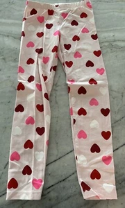 Cat & Jack Girls medium Multi-Color Hearts Cotton Blend Leggings - Picture 1 of 3