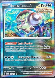 Brute Bonnet 123/182 Holo Rare Paradox Rift Pokemon TCG Near Mint NM - Picture 1 of 2