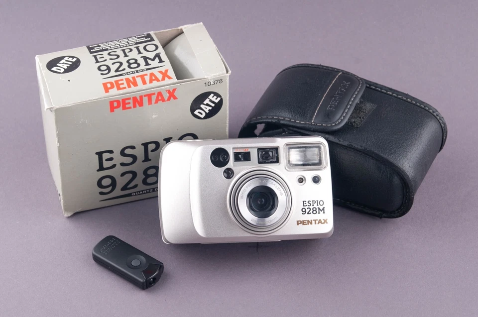 Pentax Espio 928M Date 35mm Point&Shoot Film Camera - Image 1 of 4