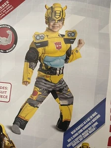 Transformers Bumblebee Deluxe Costume  For Little Kids , Size 2T - Picture 1 of 5