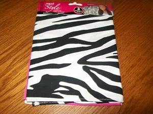 Next Style Fashion Art Bandana 3pc Zebra, Pink, and Purple Style 100% Cotton - Picture 1 of 3