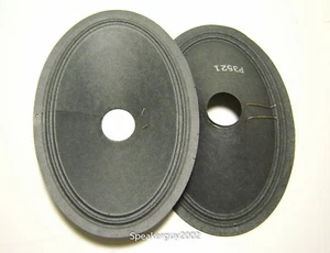 Par de conos de papel vintage de 5""X7"" - piezas de altavoces - CP3521 -- CS - Imagen 1 de 2