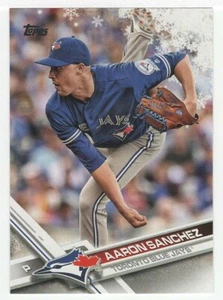 Aaron Sanchez (Baseball Card) 2017 Topps Walmart Holiday Snowflake # 81 Mint - Picture 1 of 1