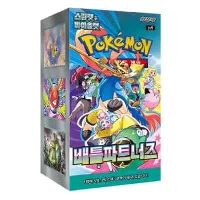 Pokemon Card Scarlet & Violet Battle Partners Booster Box Sealed sv9 Korean Ver