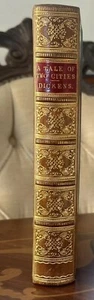 A Tale of Two Cities 1875 - Charles Dickens - RARE Antique Book - Picture 1 of 11