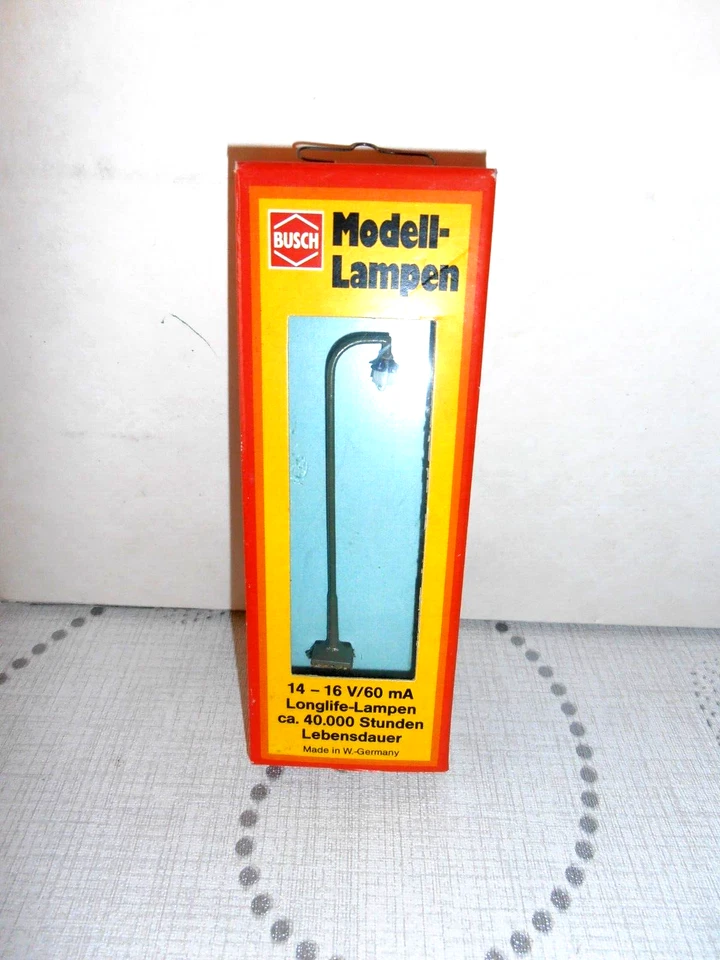 BUSCH HO ART.4175 "SPLENDIDO LAMPIONE ELETTRICO"BOX ORIGINALE - Immagine 1 di 1
