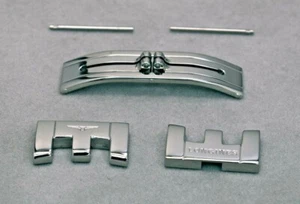 NEW Genuine Longines Stainless Steel Watch Bracelet 39mm Folding Clasp 150-27645 - Picture 1 of 2