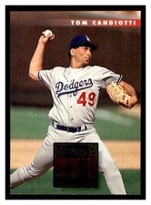 1996 Donruss #94 TOM CANDIOTTI Los Angeles Dodgers ~C4H