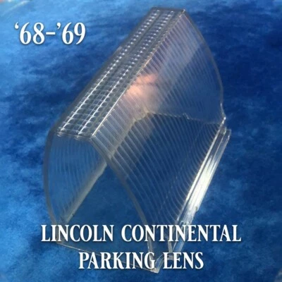 1968-69 Lincoln Continental Front Parking Lens Right, For Coupe and Sedan. No MK - Image 1 of 4