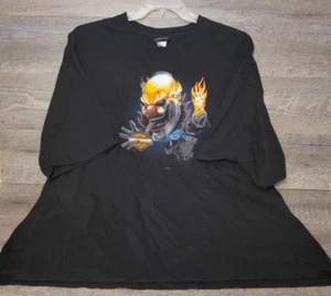 Harley Davidson Flaming Clown Graphic Print T-Shirt Herren Gr. 3XL XXXL - Bild 1 von 7