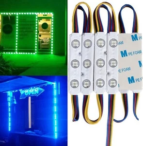 20FT Waterproof Colorful 5050 3 LED Light Module 12V RGB 120 LEDs With Remote... - Picture 1 of 8