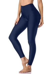 Plus Size Swim Pants for Women High Waisted Plus Size Rash Guard Leggings 2X ... - Picture 1 of 9