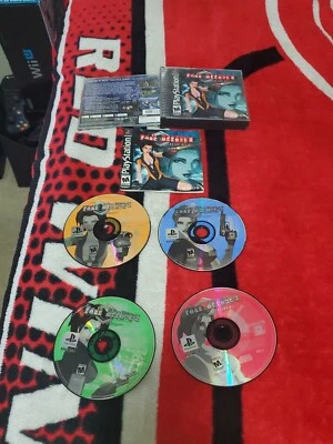 Fear Effect 2: Retro Helix (Sony PlayStation 1, 2001) Complete Manual Cib ps1  - Image 1 of 3