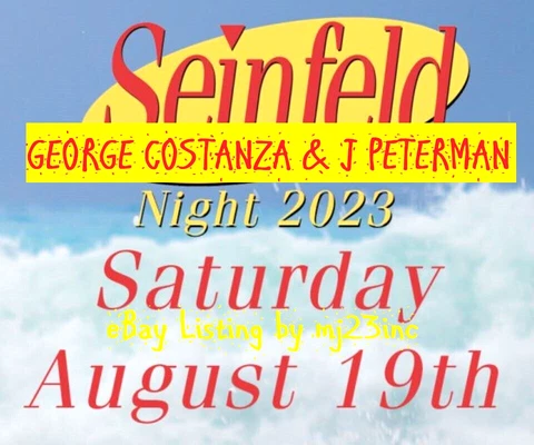 2023 SEINFELD NIGHT GEORGE COSTANZA J PETERMAN BOBBLEHEAD BROOKLYN CYCLONES SGA Cover