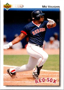 Mo Vaughn 1992 Upper Deck #445 Baseball Card - Picture 1 of 2