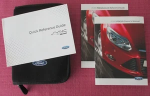 (2013 PRINT) FORD FOCUS (2011 - 2014) HANDBOOK - OWNERS MANUAL - USER GUIDE. - Picture 1 of 10