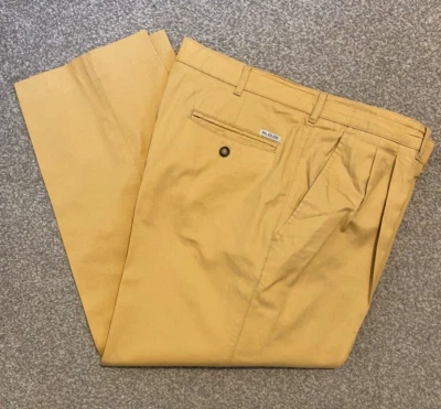 HERMOSOS PANTALONES CHINOS PAL ZILERI DOBLE PLIEGUE EN ARENA RICA IT 52 36 CON 26 L Foto 1 de 4