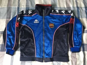 Chaqueta Chándal Barcelona, 1997-98 Talla Grande Juvenil - Kappa - Rara De Colección - Imagen 1 de 4
