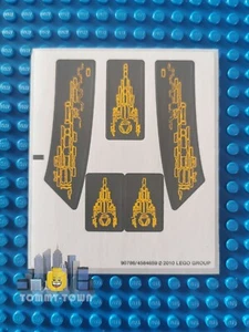 Lego Atlantis STICKER SHEET ONLY for Lego set 8078 Portal of Atlantis - New - Picture 1 of 1