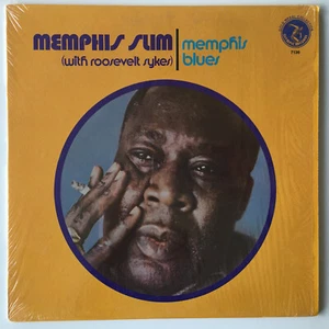 Memphis Slim With Roosevelt Sykes Memphis Blues 1974 Olympic Records Shrink NM- - Picture 1 of 4